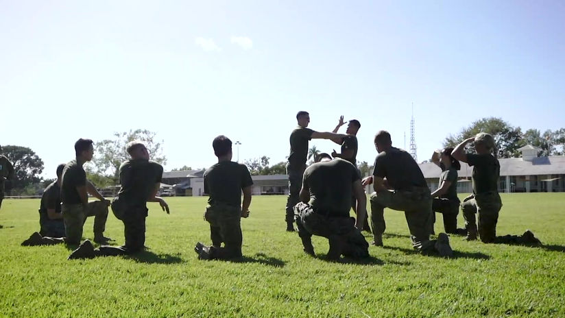 Marine Corps Martial Arts with Australian Defence Force